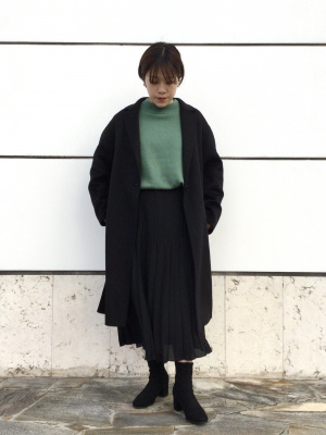 ユニクロ公式 | ダブルフェイスチェスターロングコート