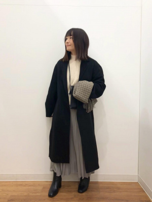 ユニクロ公式 | ダブルフェイスチェスターロングコート
