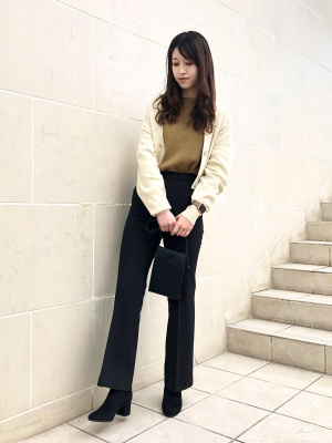 ユニクロ公式 | 3D クルーネックセーター（長袖）