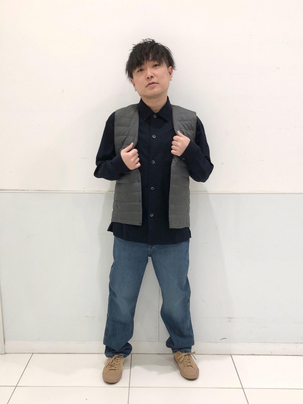 ヒートテックフリースモックネックTシャツ（長袖）、ヒートテック