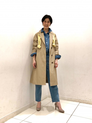 コットンツイルスタンドカラー長袖シャツ UNIQLO(ユニクロ)の「コットンツイルスタンドカラーロングシャツ