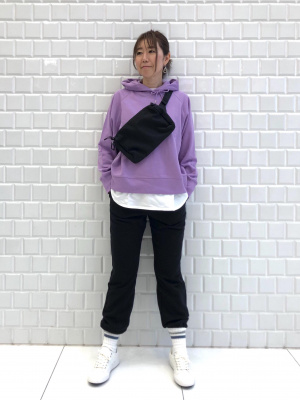 美品 UNIQLO∶Cパフテックブルゾン 黒 ブラック XL ユニクロ