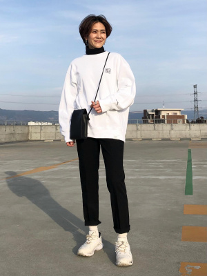 ユニクロ公式 | ソフトタッチタートルネックT（長袖）