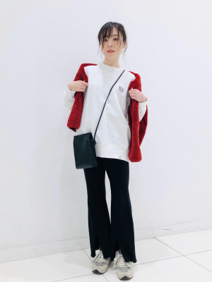 MAME スリットパンツ mame kurogouchi 3Dリブフロントスリットパンツ 2枚セット