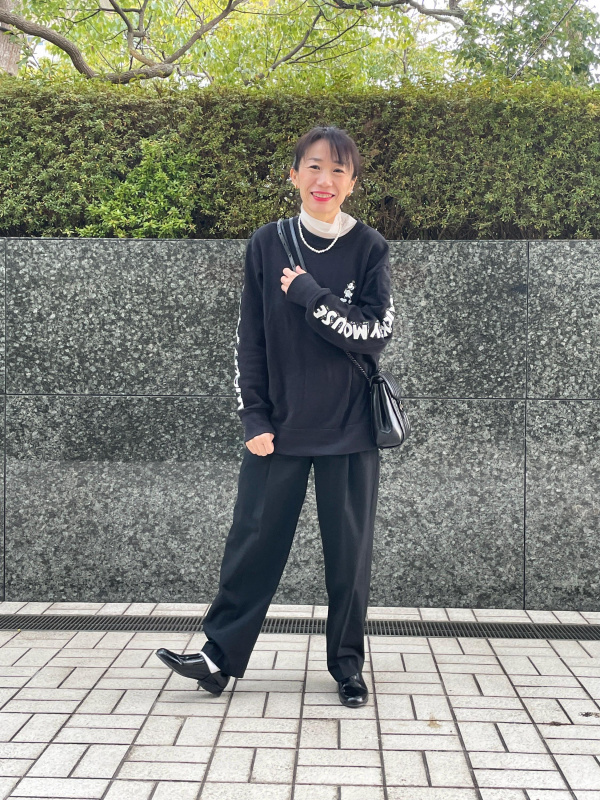 ユニクロ×セオリー UNIQLO×Theory ストレッチパンツ ブラック S