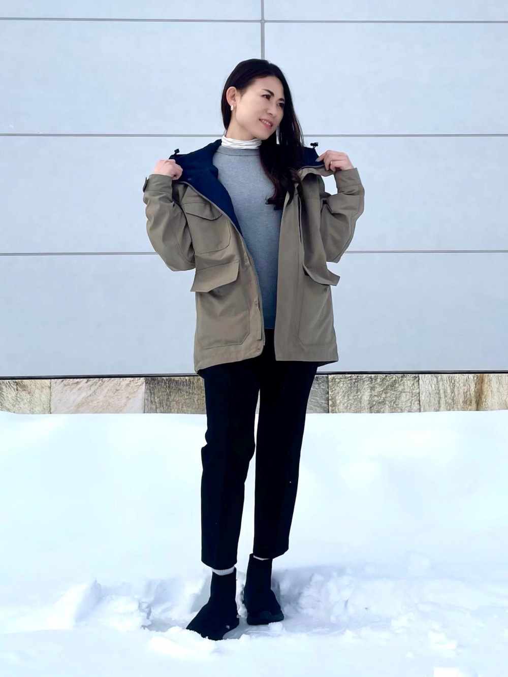 スマートアンクルパンツ（2WAYストレッチ・スリムテーパード・丈