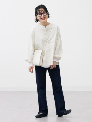 ユニクロ★UNIQLO160スムースコットンシャツテールTシャツ長袖 UNIQLO(ユニクロ)の「スムースコットンシャツテールT（長袖）」 - PARTE