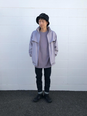 ユニクロ公式 | オーバーサイズフーデッドブルゾン