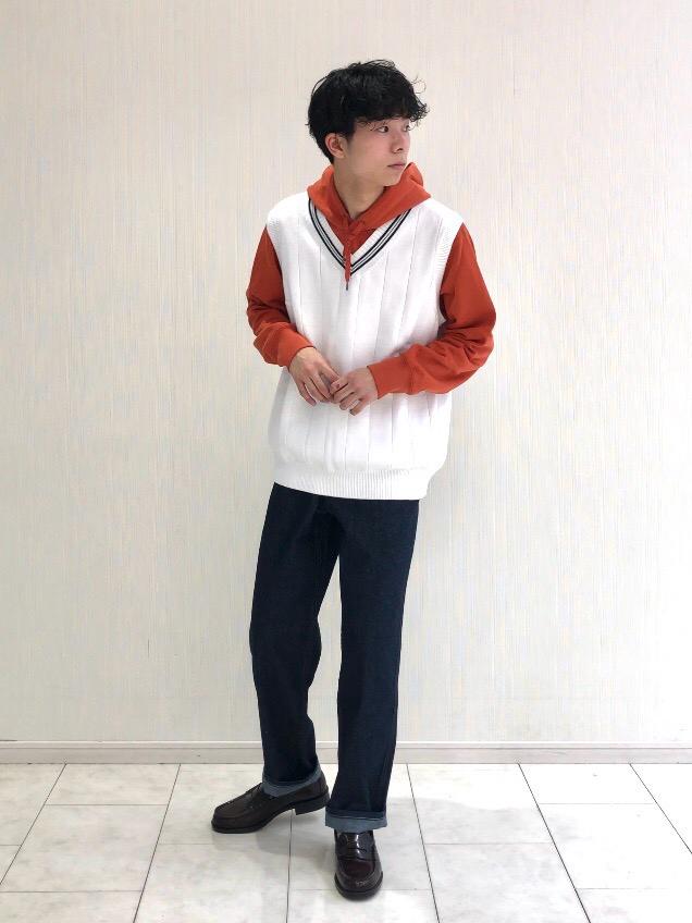 174 cm / SWEAT PULLOVER HOODIE: L