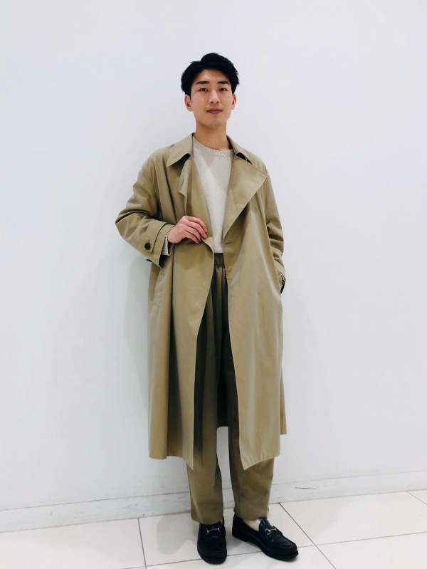 uniqlo u 2021ss トレンチコート darkgray - 通販 - pinehotel.info