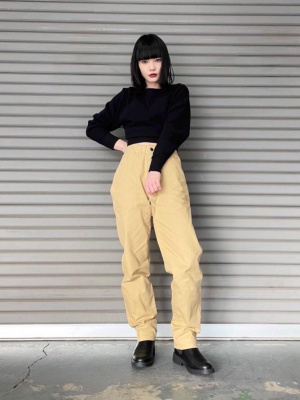 ユニクロ公式 | ハイツイストコットンボートネックセーター（長袖）