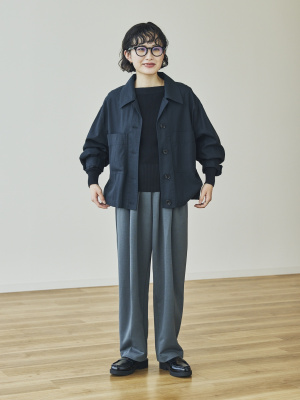 UNIQLO - 新品！UNIQLO U 22ss ハイツイストコットンボート