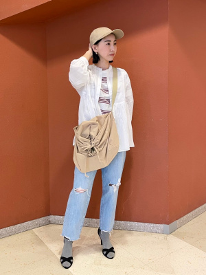 ユニクロ公式 | ボーダークルーネックTシャツ（半袖）