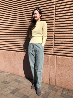 UNIQLO - 新品！UNIQLO U 22ss ハイツイストコットンボート