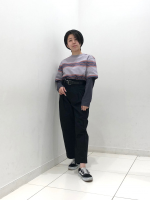 ユニクロ公式 | ストライプTシャツ（半袖）