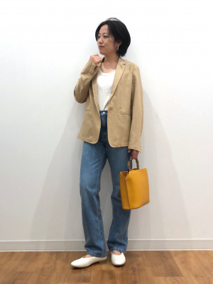 ユニクロ公式 | ストレートハイライズジーンズ（丈標準78.5cm）
