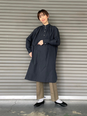 ユニクロ公式 | ギャザーワンピース（長袖）