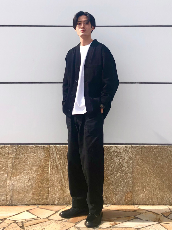UNIQLO フレンチリブカーディガン　セットアップ UNIQLO U】フレンチリブカーディガン フレンチリブパンツ