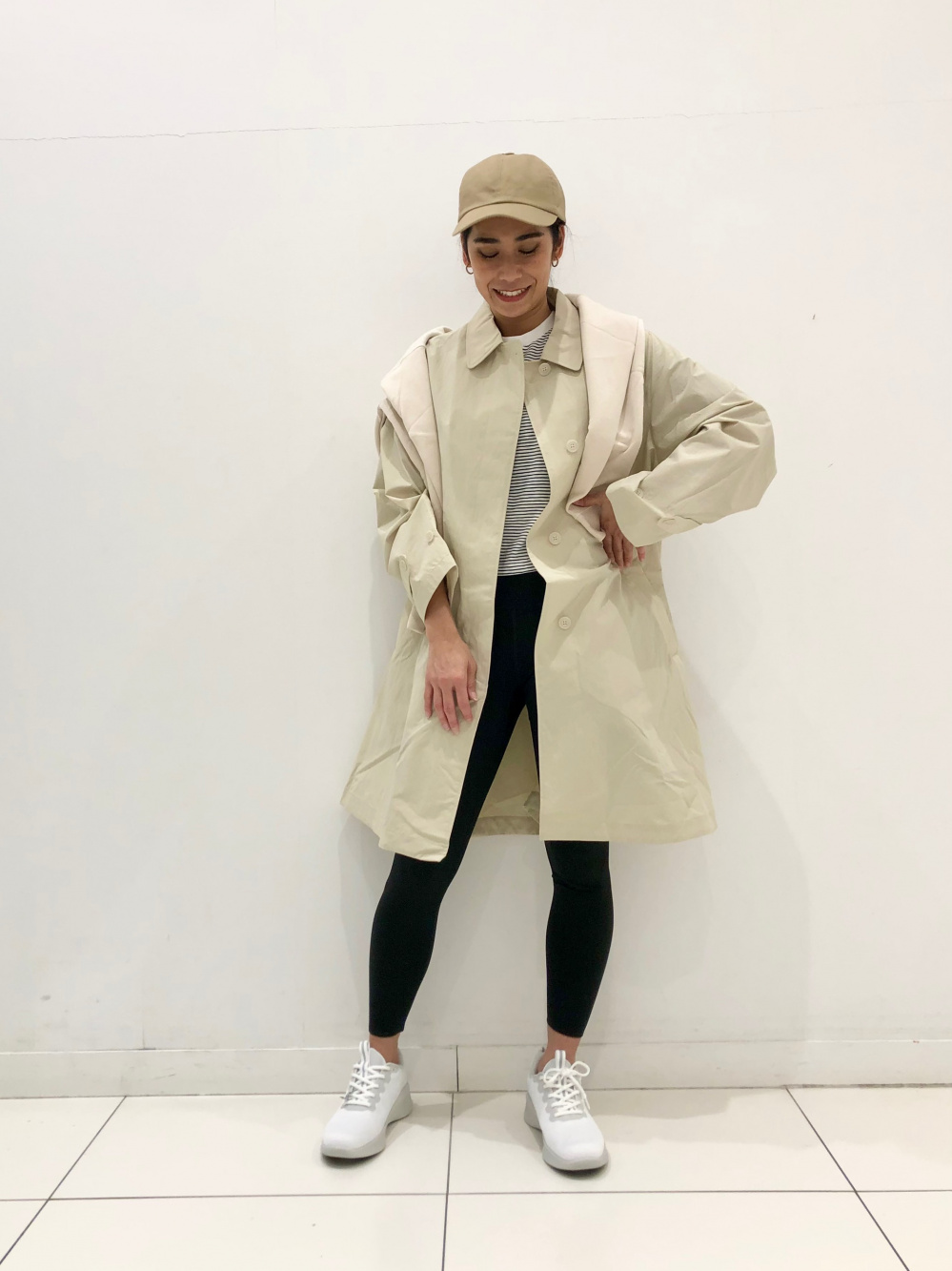 UVカットスーピマコットンクルーネックカーディガン（長袖