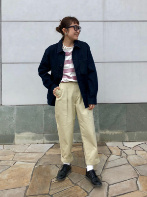 ユニクロ公式 | ボーダークルーネックTシャツ（半袖）