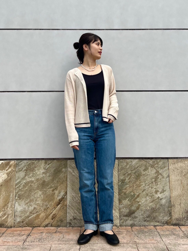 LEMAIRE ハイライズ ストレートジーンズ LEMAIRE Belted straight-leg Jeans | Green | FARFETCH