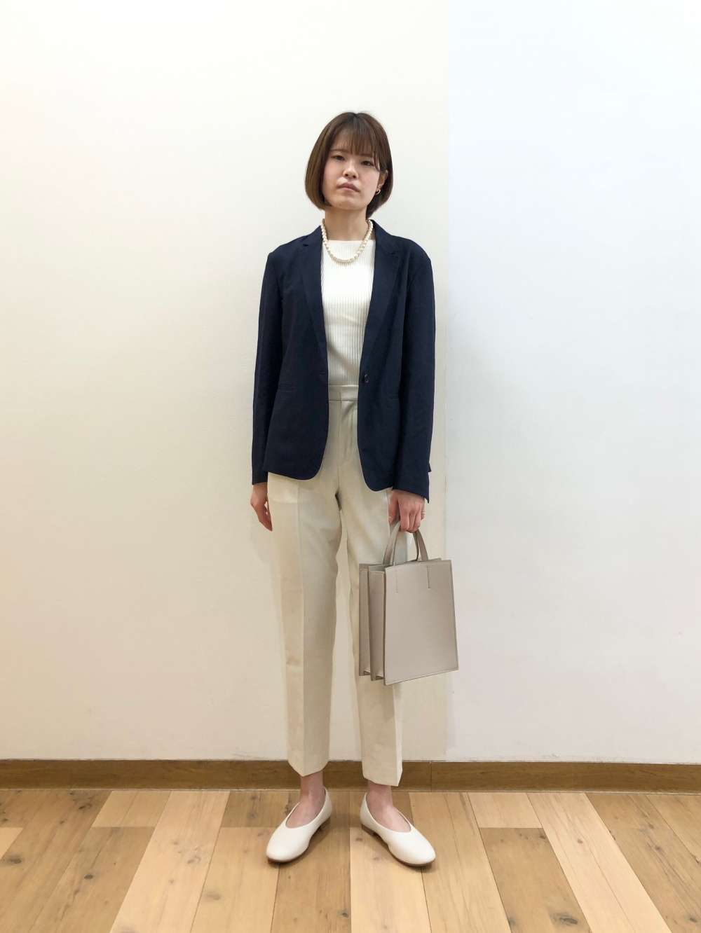 スマートアンクルパンツ（2WAYストレッチ・スリムテーパード・丈標準64