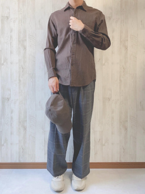 ユニクロ公式 | フランネルシャツ（レギュラーカラー・長袖）