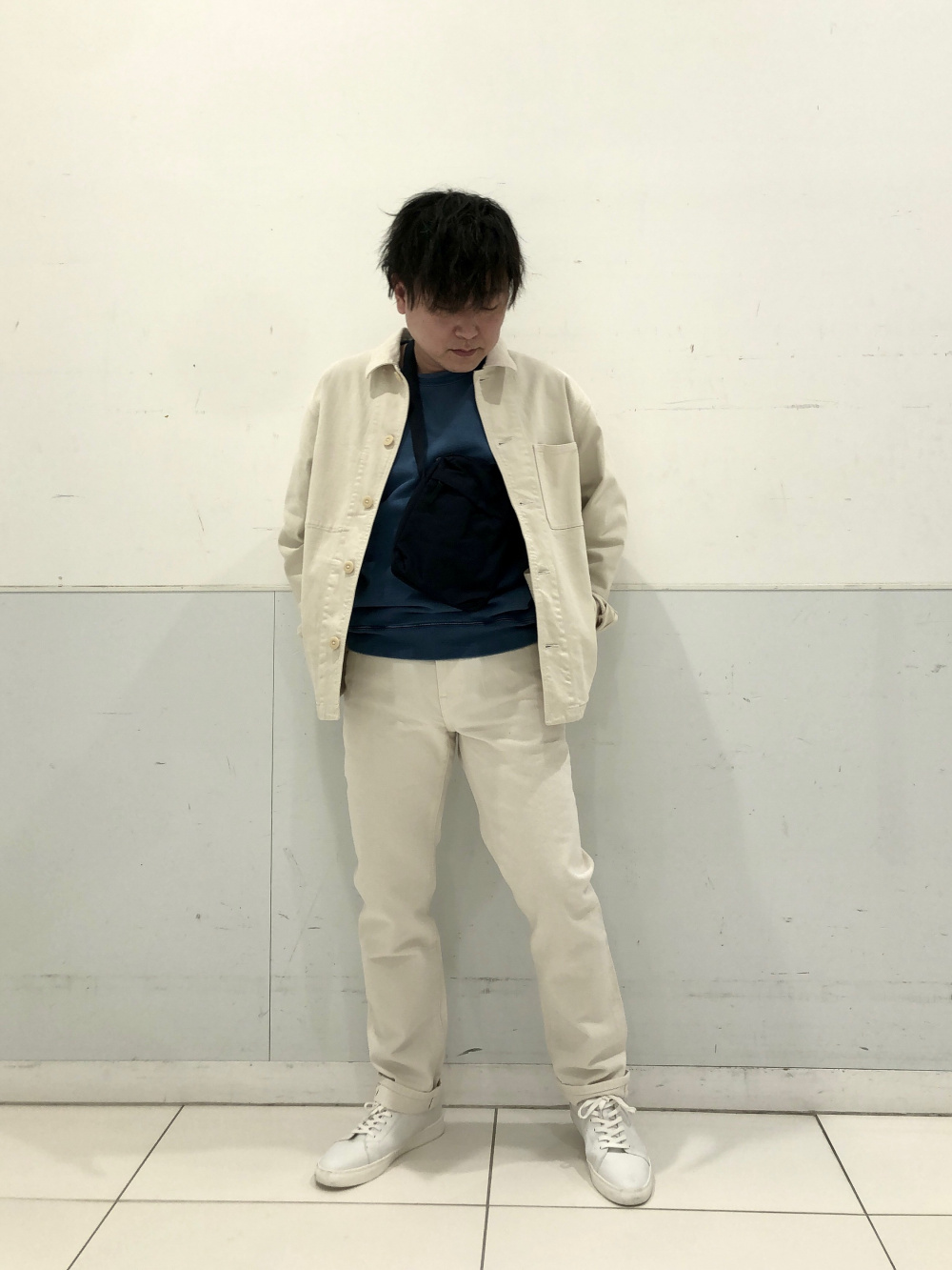 デニムワークジャケット、デニムワークパンツ セットアップ可能」の