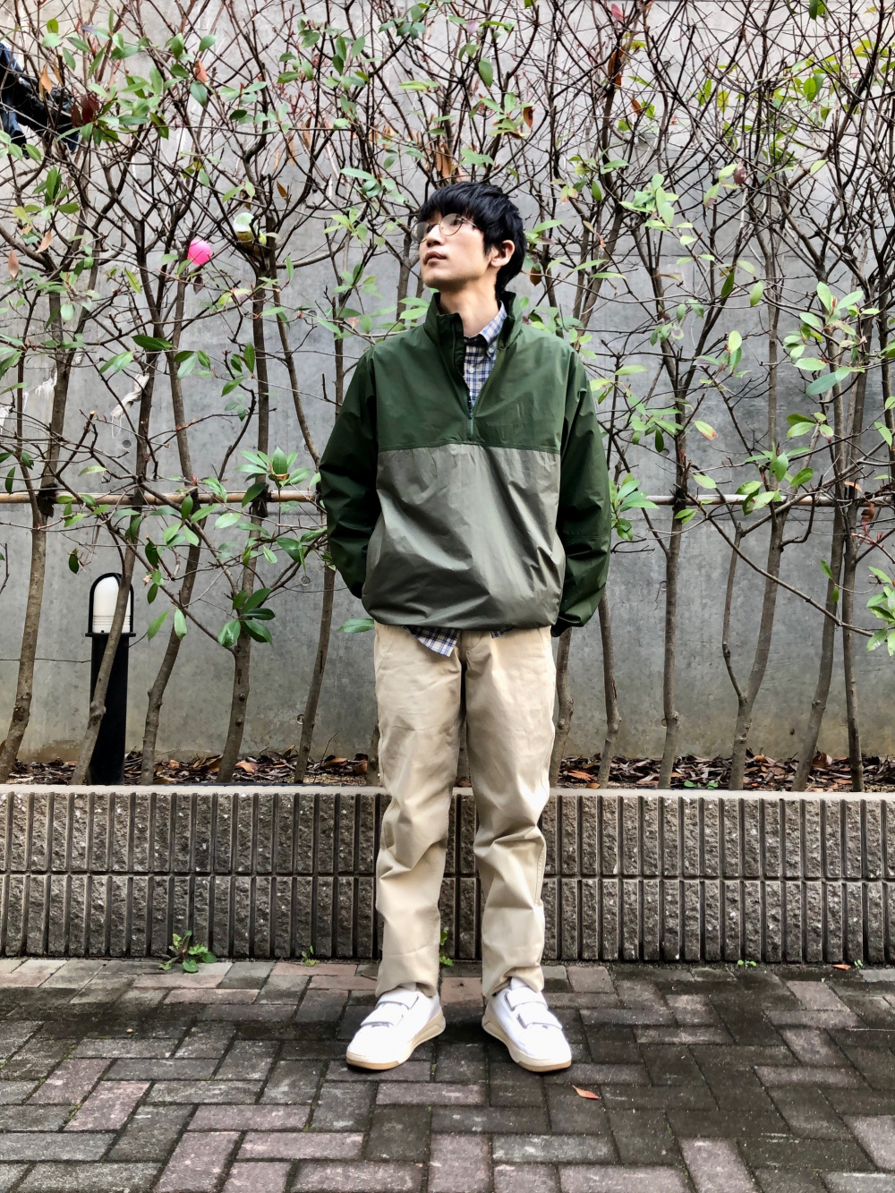 UNIQLO UNIQLO チノパン カーキ 76cm - ワークパンツ