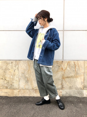 ユニクロU デニムワークジャケット　XXL UNIQLO U デニムワークジャケット L 新品 名作 - メルカリ