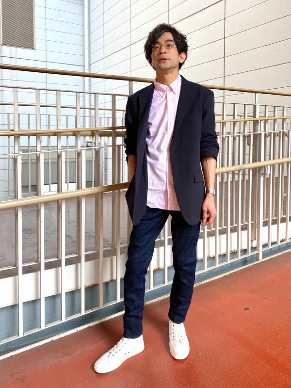 感動ジャケット2wayストレッチ ウールライク 袖丈着丈標準 セットアップ可能 Men ユニクロ