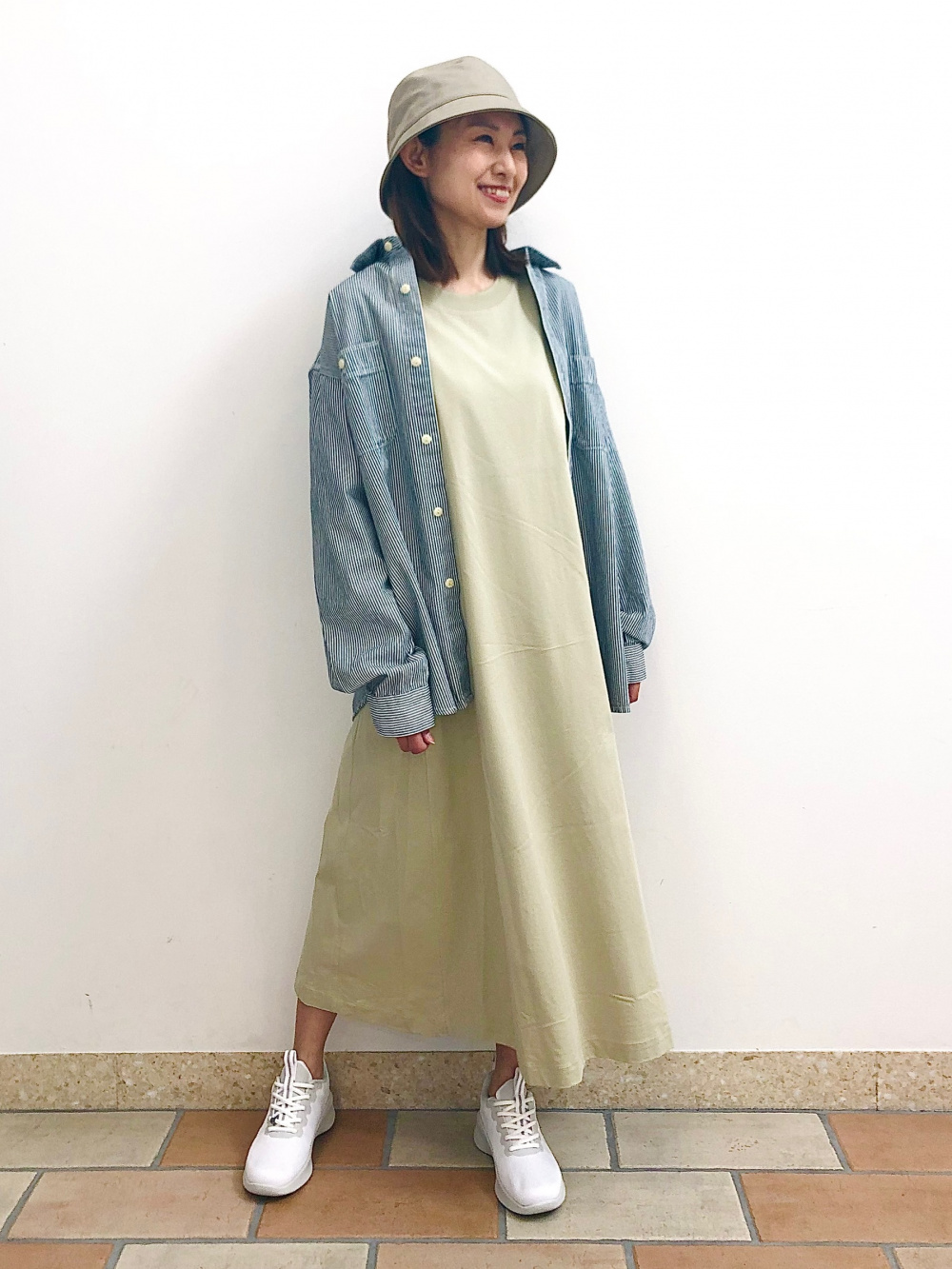 センペルビウム　グローイングアンバーズ　② ユニクロ公式 | UVカットスーピマコットンクルーネックカーディガン