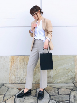 画像用 ユニクロ公式 | レーヨンリラックスブラウス（長袖）