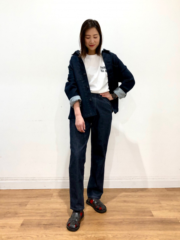 UNIQLOC ワークジャケット セットアップ　ブラック S 公式スタイリング | ユニクロ公式