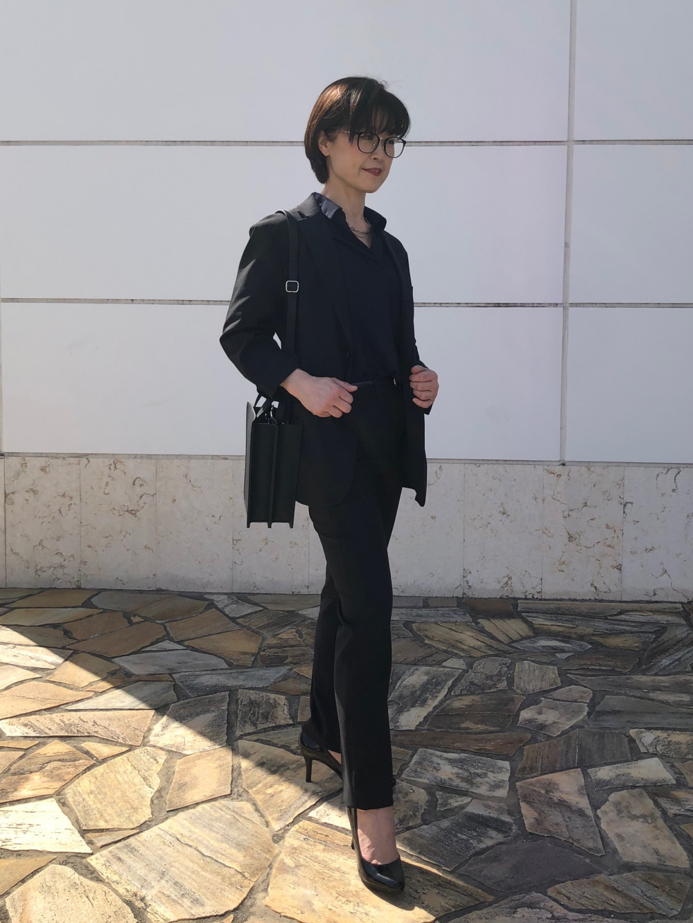 ユニクロ 感動ジャケット 感動スリムパンツ レーヨンブラウス スーツセット 感動ジャケット（スッキリフィット） セットアップ可能