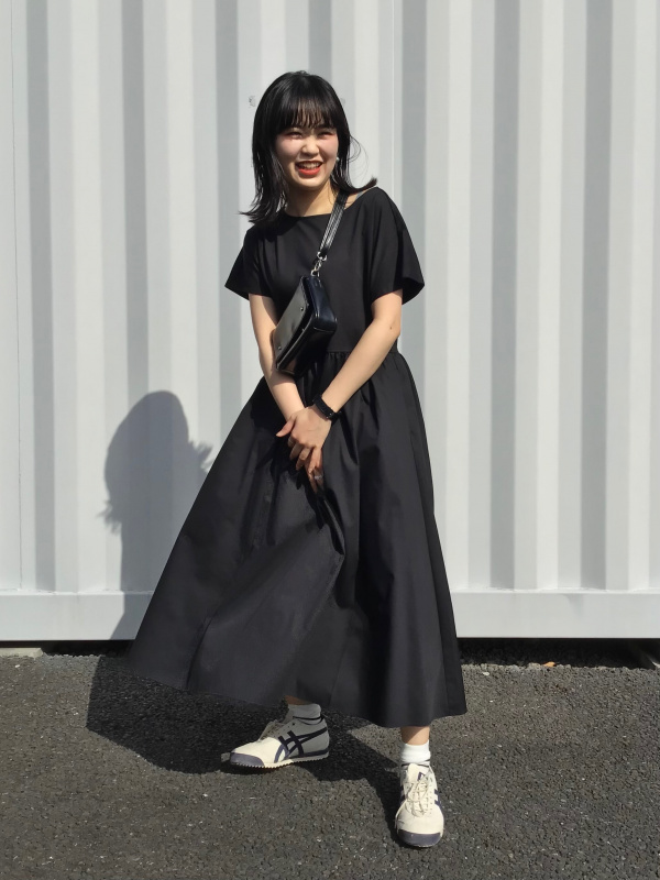 コンビネーションフレアワンピース 半袖 標準丈 111 122cm Women ユニクロ