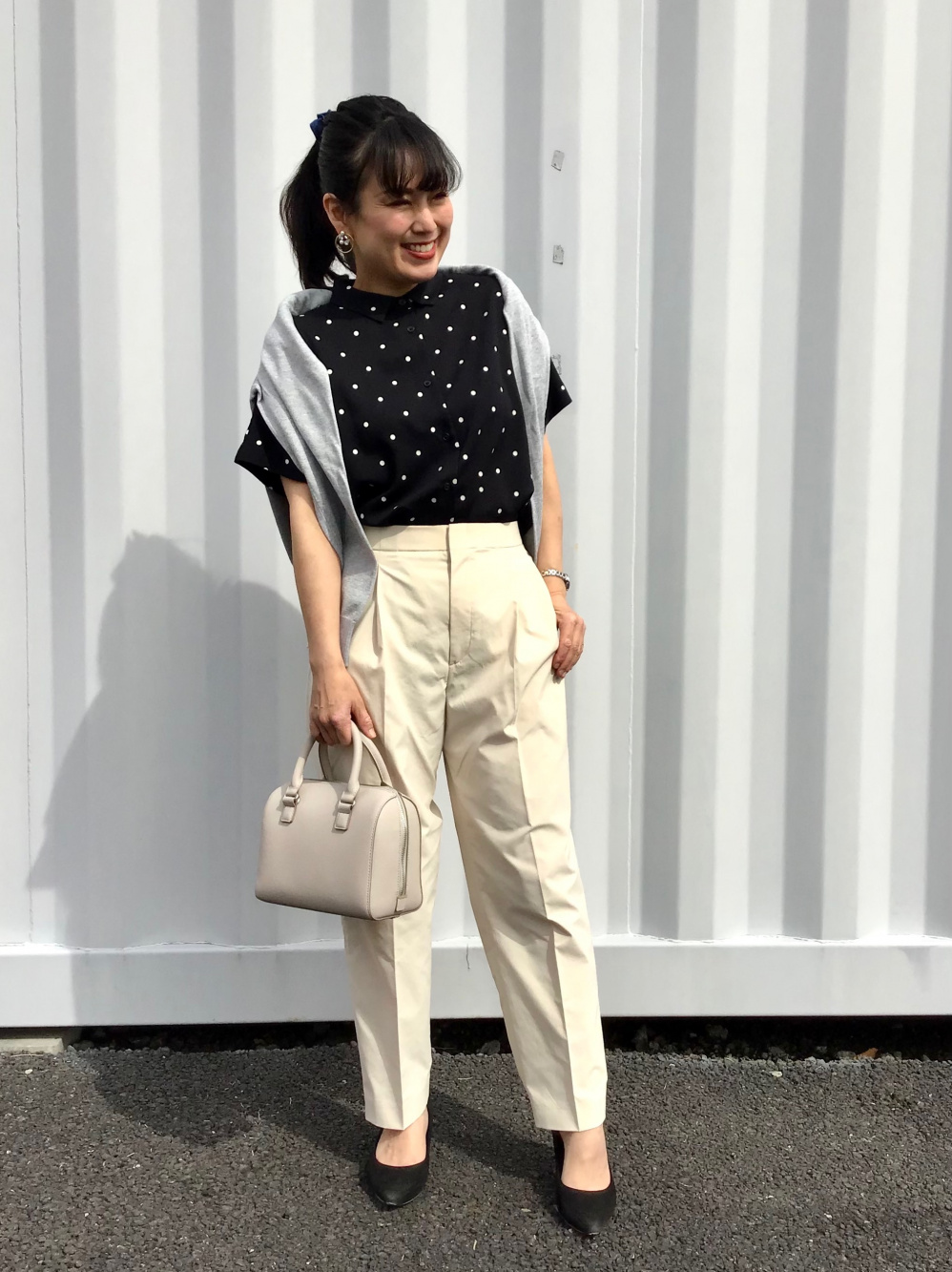 感動ジャケット セットアップ可能、感動タックイージーパンツ