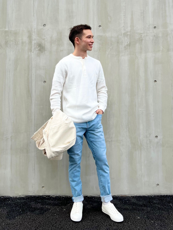 ウルトラストレッチスキニーフィットジーンズ 丈84cm Men ユニクロ