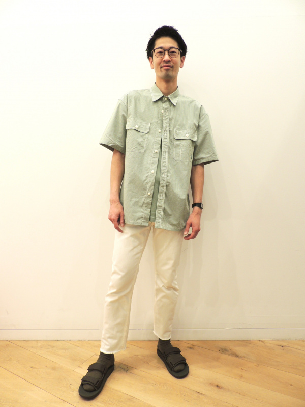 ユニクロ公式 オーバーサイズチェックシャツ 半袖