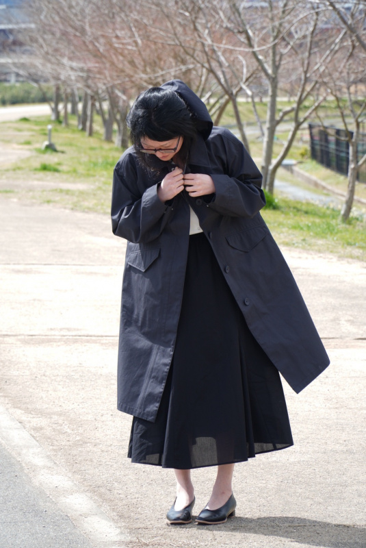 ブランド品ブランド品ユニクロU フーデットコート XL 57 オリーブ