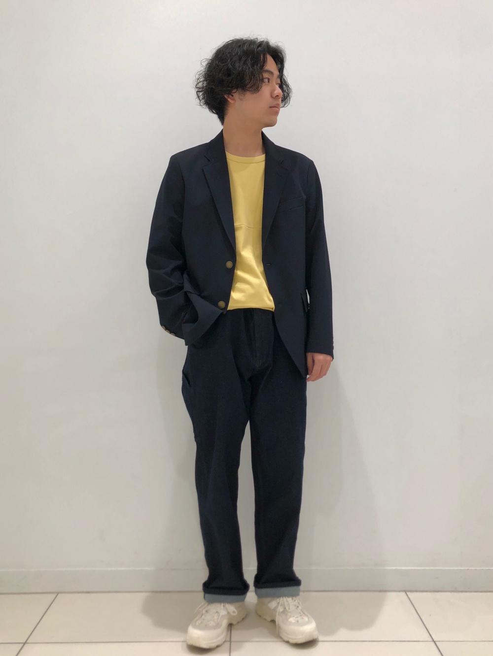 2WAYストレッチブレザー（袖丈着丈標準）、感動パンツ2WAY