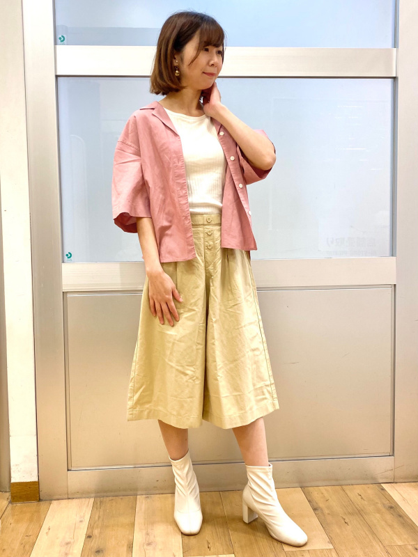 Girls リネンブレンドスカートパンツ Kids ユニクロ