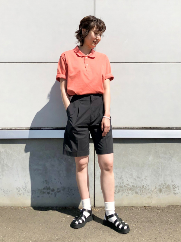ユニクロ公式 感動タックイージーショートパンツ(丈22cm) セットアップ可能 UNIQLO Theory 感動イージーショートパンツ