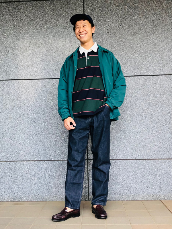 UVカットスポーツキャップ（メンズ）の着用コーディネート一覧