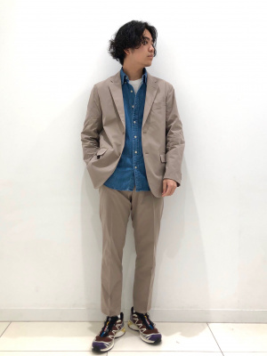 ✧︎*ページ ユニクロ公式 | デニムシャツ（ボタンダウンカラー・長袖）