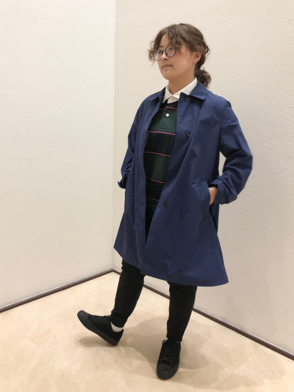 その他 eyhrtjlkfjyj ポケッタブルスリットハーフコート（レディース）の着用コーディネート