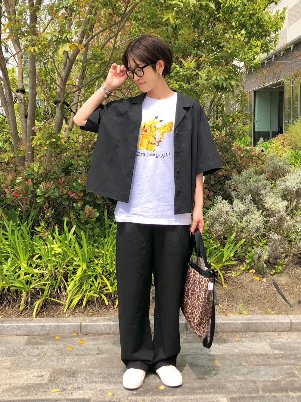 コットンキャンバススニーカー の着用コーディネート ユニクロ