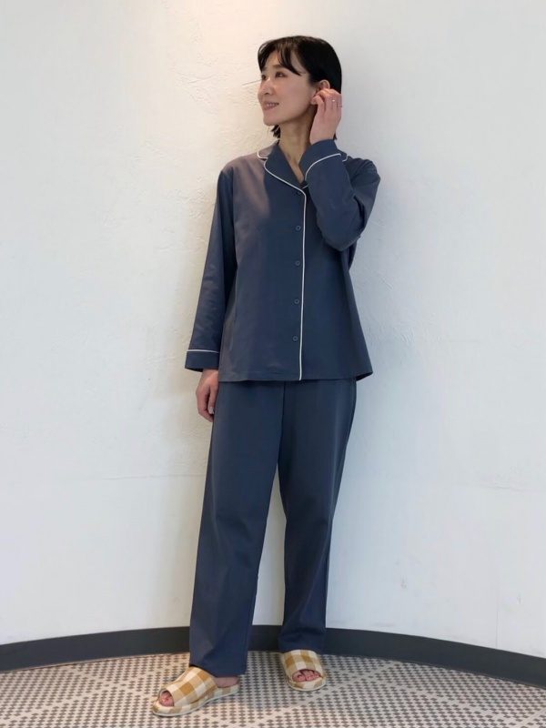 エアリズムコットンパジャマ 長袖 Women ユニクロ
