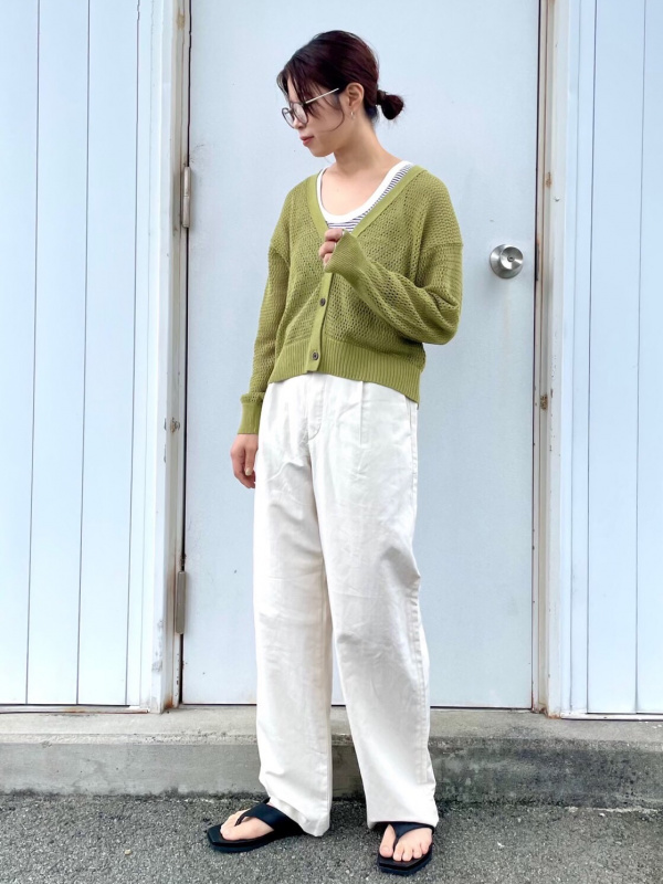 メッシュショートカーディガン 長袖 Women ユニクロ
