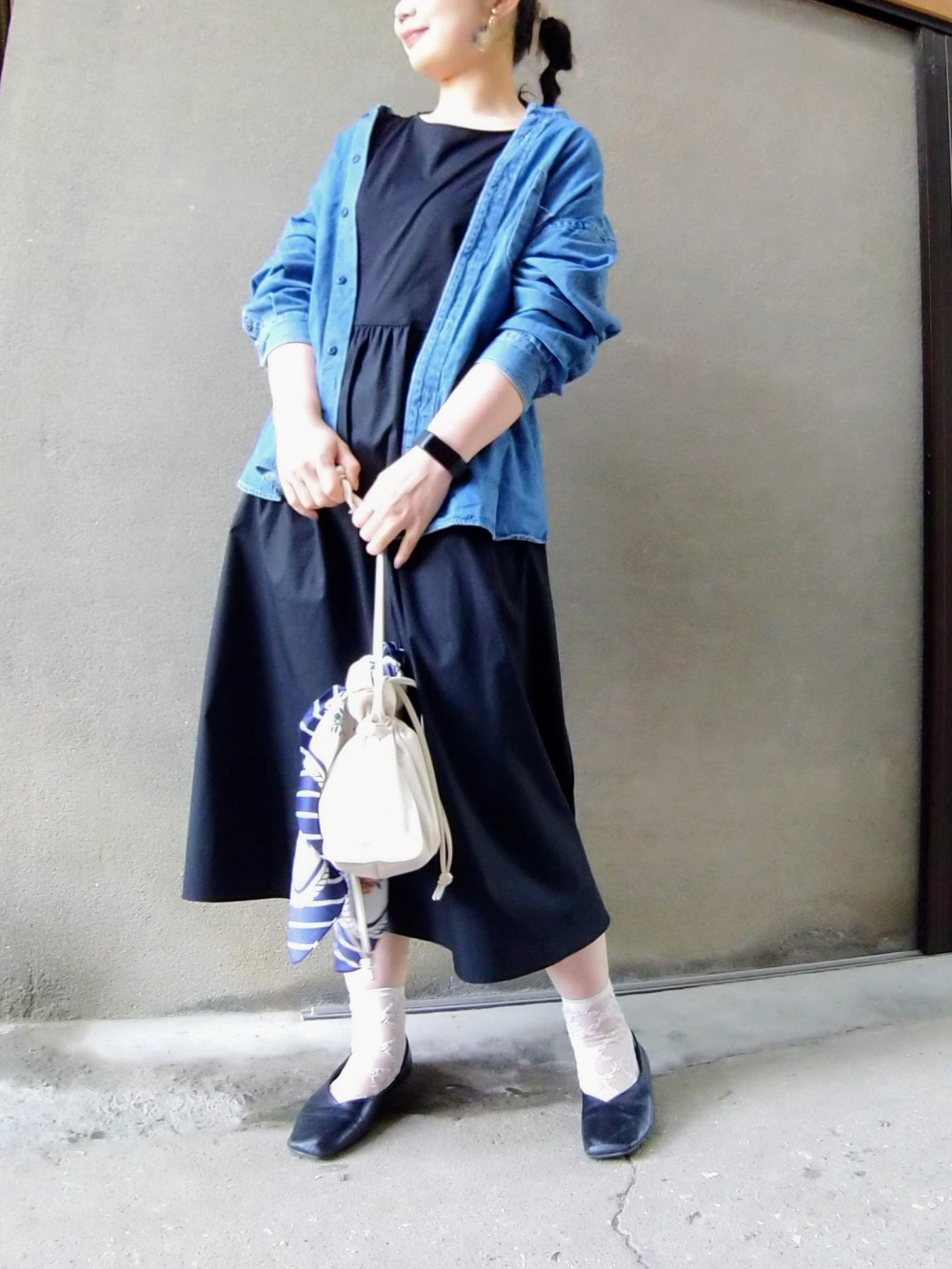 コンビネーションフレアワンピース（半袖・標準丈・111～122cm